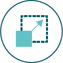 Flexibility & Scale Benefits Icon