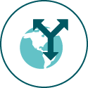 Geographic Flexibility Icon