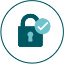 Secure & Reliable Benefits Icon