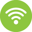 <Wireless Networking Icon - Small